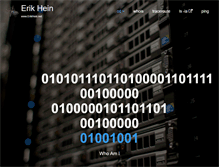 Tablet Screenshot of erikhein.net